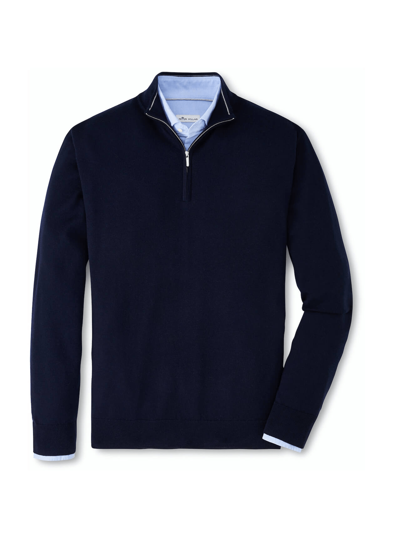 Peter Millar Sweaters S / Navy Peter Millar - Men's Autumn Crest Quarter-Zip - Navy