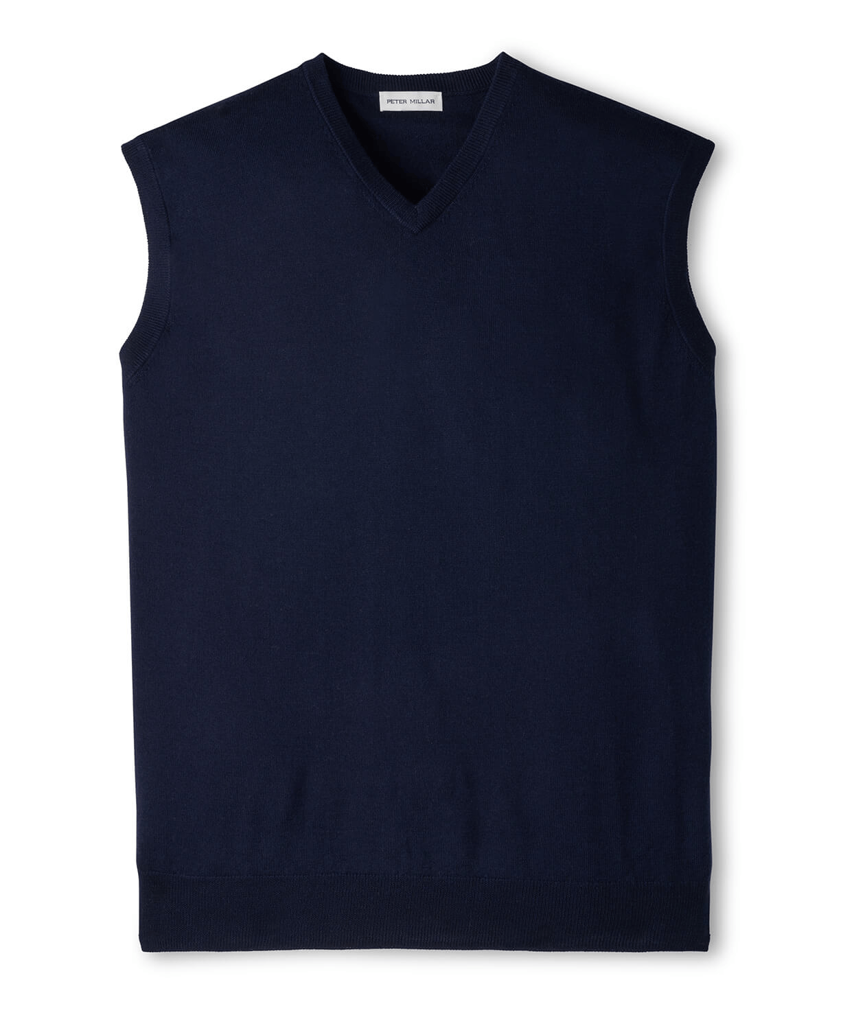Peter Millar Sweaters S / Navy Peter Millar - Men's Autumn Crest V-Neck Sweater Vest