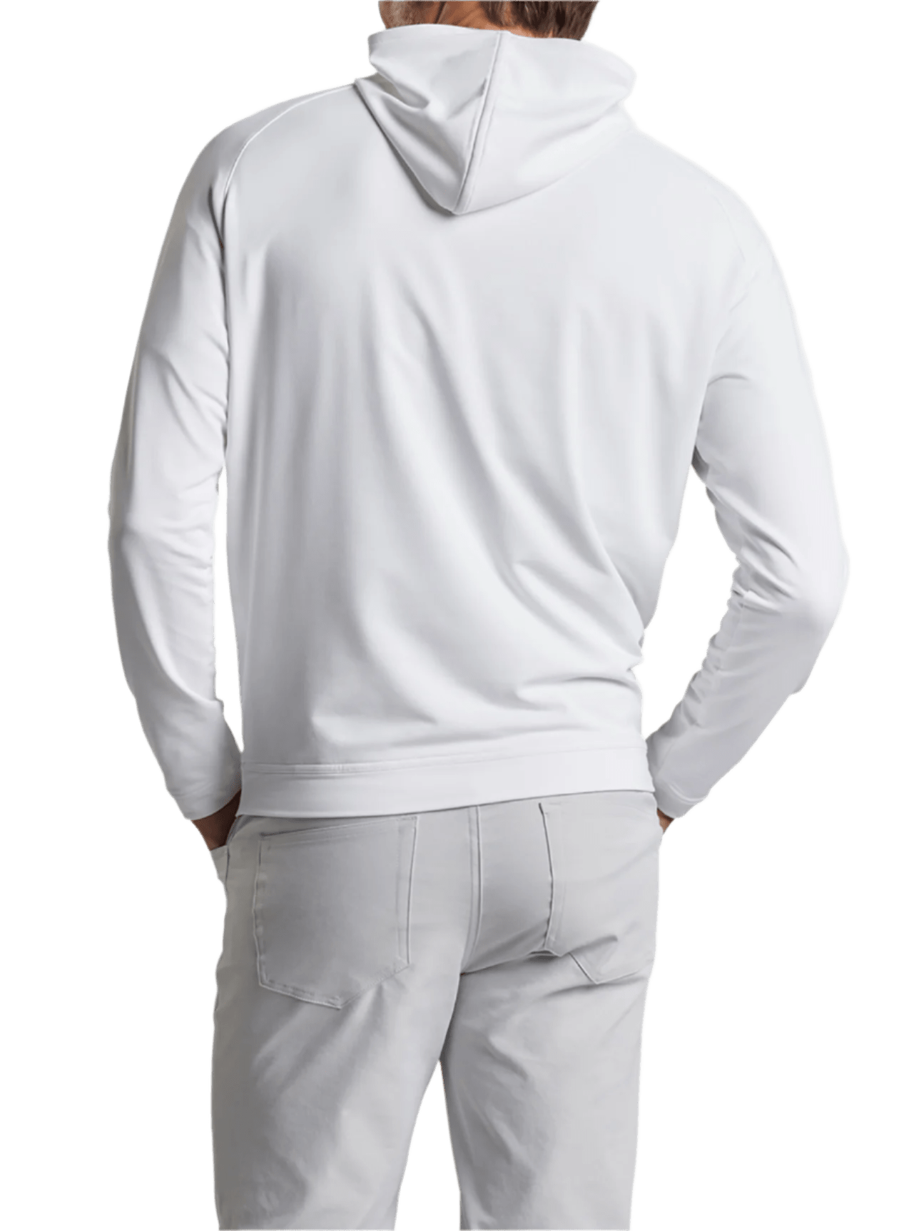 Peter Millar Sweatshirts Peter Millar - Men's Pine Performance Hoodie - White