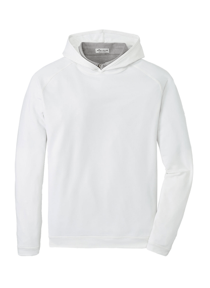 Peter Millar Sweatshirts S / White Peter Millar - Men's Pine Performance Hoodie - White