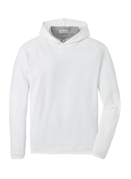 Peter Millar Sweatshirts S / White Peter Millar - Men's Pine Performance Hoodie - White