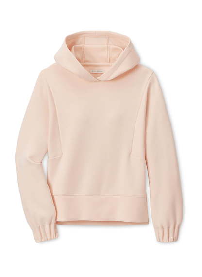 Peter Millar Sweatshirts XS / Rosewater Peter Millar - Women's Flora Knit Hoodie - Rosewater