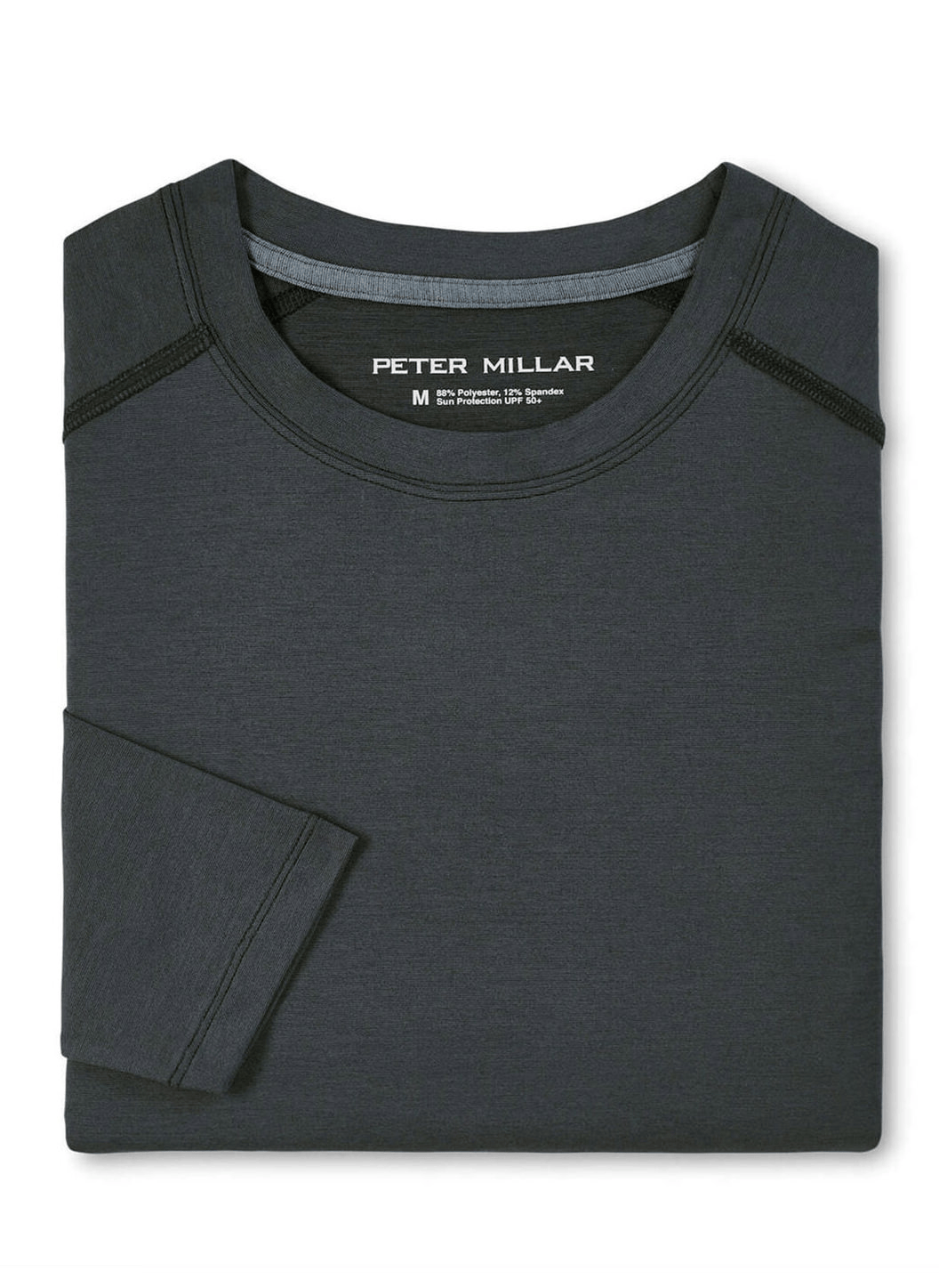 Peter Millar T-Shirts S / Black Peter Millar - Men's Performance Long Sleeve Aurora T-Shirt