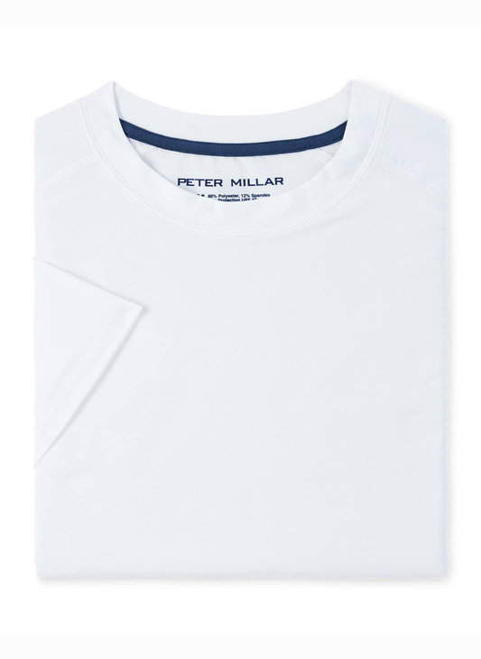 Peter Millar T-Shirts S / White Peter Millar - Men's Performance Aurora T-Shirt