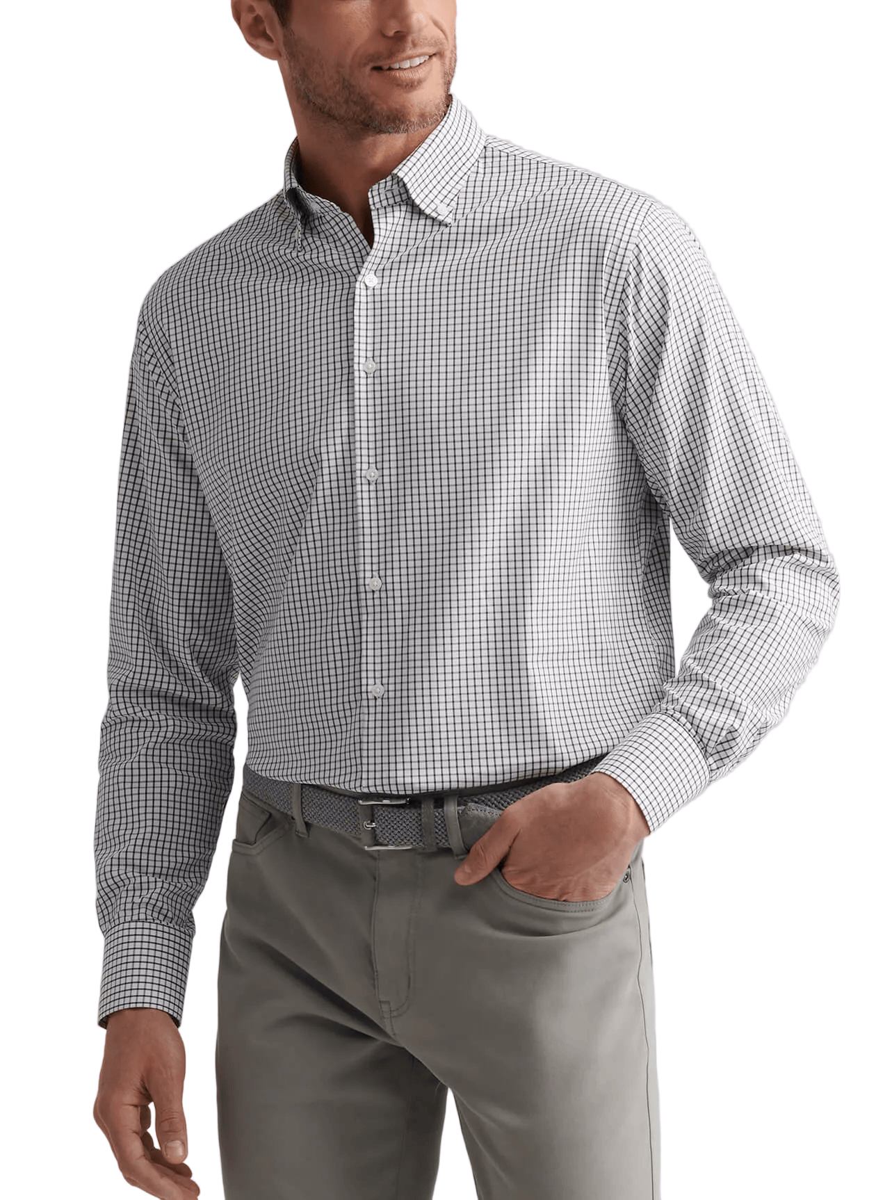 Peter Millar Woven Shirts Peter Millar - Men's Hanford Performance Twill Sport Shirt