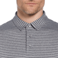 PGA Tour Polos PGA Tour - Men's Heather Stripe Feeder Polo