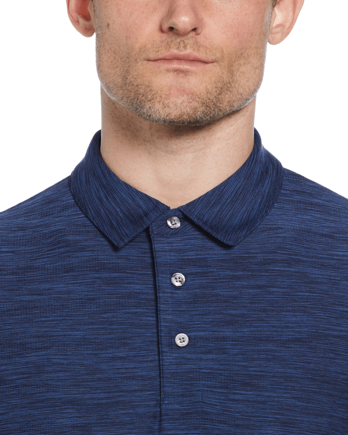 PGA Tour Polos PGA Tour - Men's Jaspe Airflux Polo w/ Self Collar