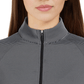 PGA Tour Polos PGA Tour - Women's Feeder Stripe Mock Neck Pullover