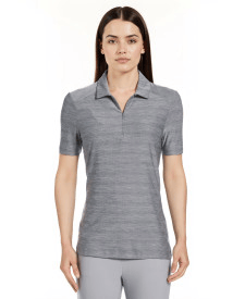 PGA Tour Polos S / Medium Flagstone Heather PGA Tour - Women's Jaspe Airflux Polo w/ Self Collar