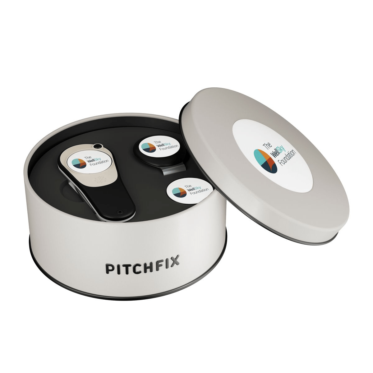 Pitchfix Accessories One Size / Black Pitchfix - Icon Golf Divot Tool Deluxe Gift Set w/ Hat Clip
