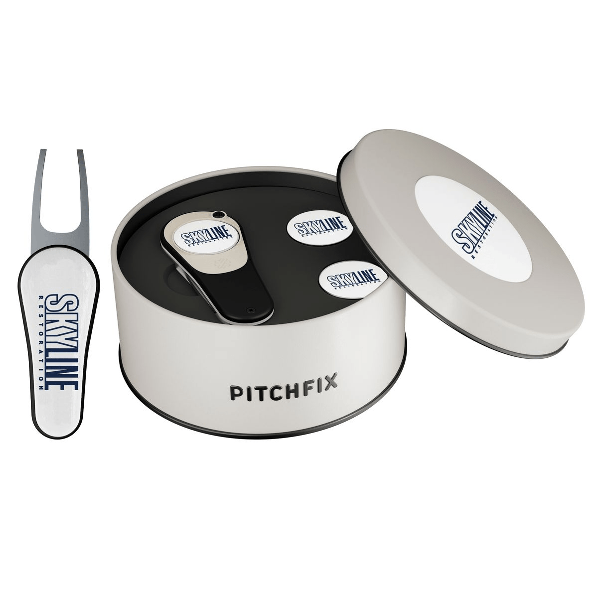 Pitchfix Accessories One Size / Black Pitchfix - XL 2.5 Golf Divot Tool Deluxe Gift Set