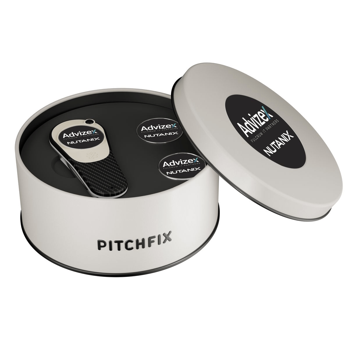 Pitchfix Accessories One Size / Carbon Fiber Pitchfix - Icon Golf Divot Tool Deluxe Gift Set
