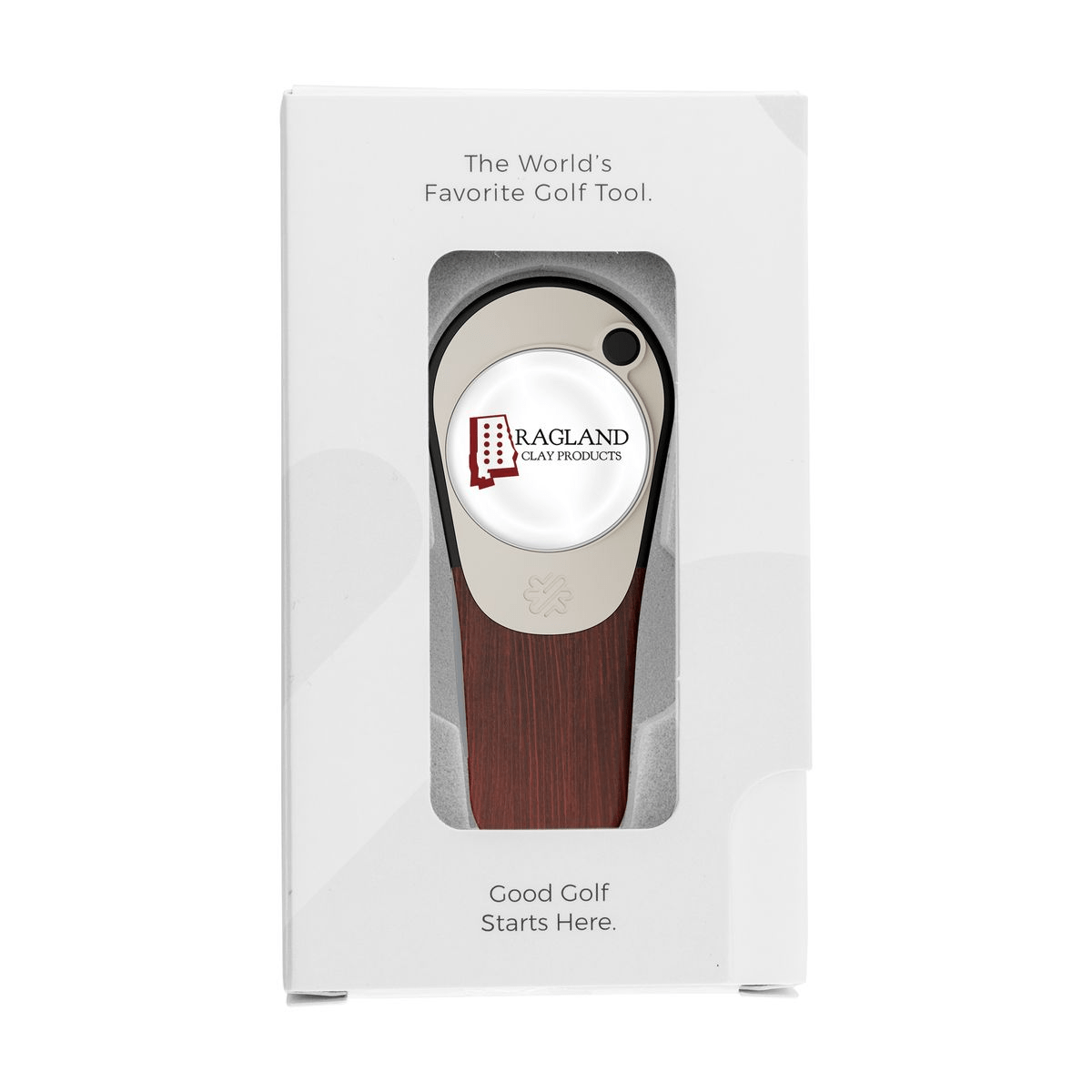 Pitchfix Accessories One Size / Cherry Pitchfix - Woodie Golf Divot Repair Tool w/ Gift Box