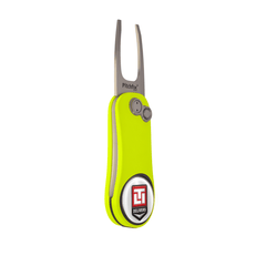 Pitchfix Accessories One Size / Fluorescent Yellow Pitchfix - Hybrid 2.0 Golf Divot Tool w/ Custom Ball Marker