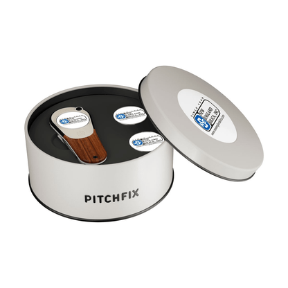 Pitchfix Accessories One Size / Maple Pitchfix - Woodie Golf Divot Tool Deluxe Gift Set