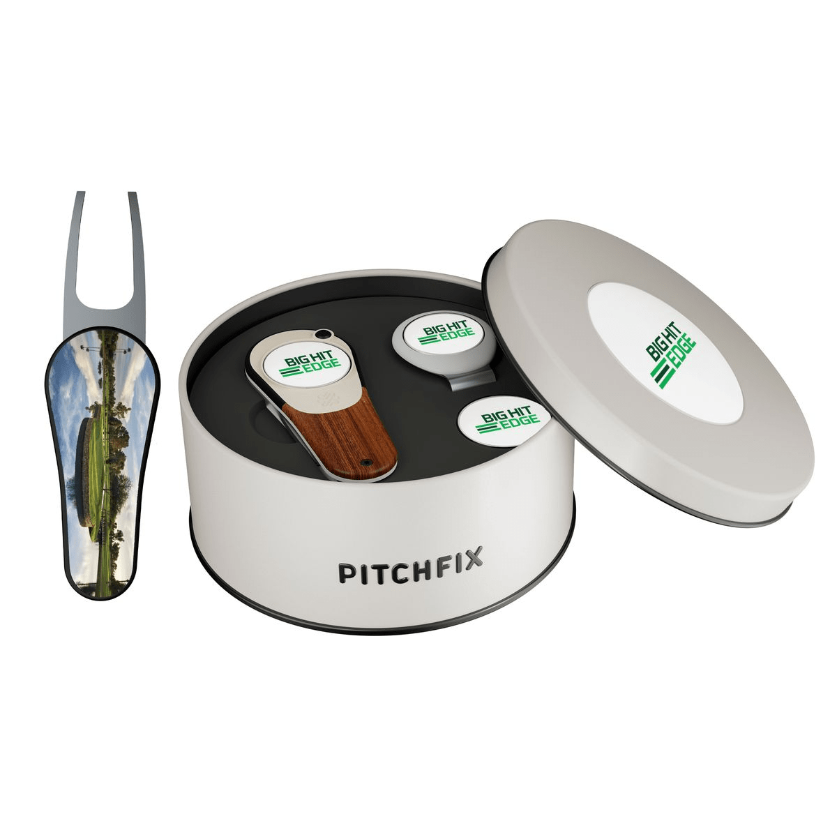 Pitchfix Accessories One Size / Maple Pitchfix - XL 2.5 Golf Divot Tool Deluxe Gift Set w/ Hat Clip