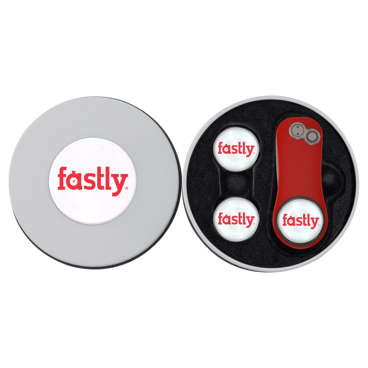 Pitchfix Accessories One Size / Red Pitchfix - Hybrid 2.0 Golf Divot Tool Deluxe Gift Set