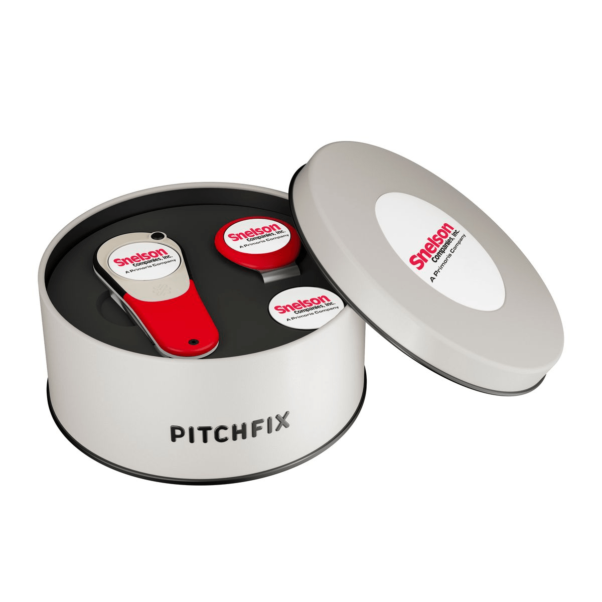 Pitchfix Accessories One Size / Red Pitchfix - Icon Golf Divot Tool Deluxe Gift Set w/ Hat Clip