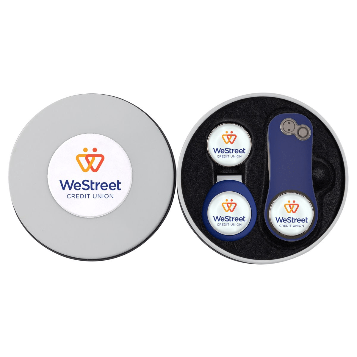 Pitchfix Accessories One Size / Royal Blue Pitchfix - Hybrid 2.0 Golf Divot Tool Deluxe Gift Set w/ Hat Clip