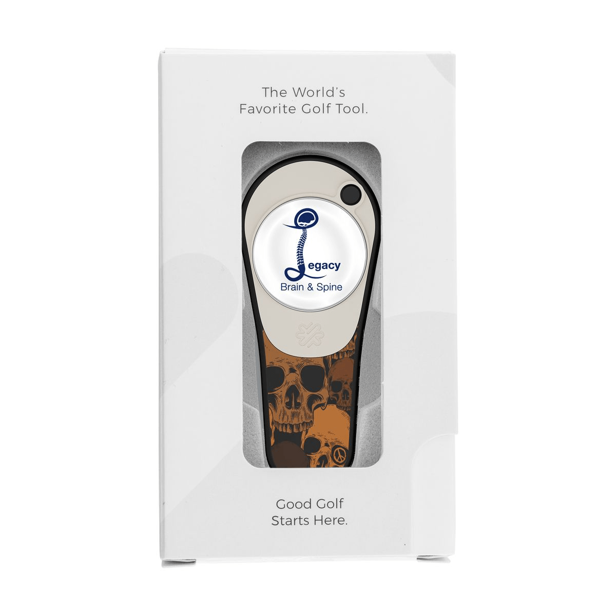 Pitchfix Accessories One Size / Skull Pitchfix - Ultima Golf Divot Repair Tool w/ Gift Box