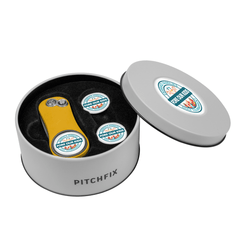 Pitchfix Accessories One Size / Yellow Pitchfix - Hybrid 2.0 Golf Divot Tool Deluxe Gift Set