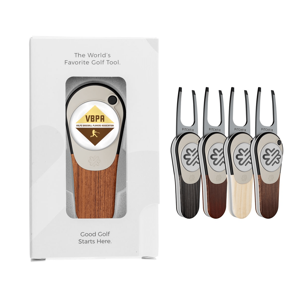 Pitchfix Accessories Pitchfix - Woodie Golf Divot Repair Tool w/ Gift Box