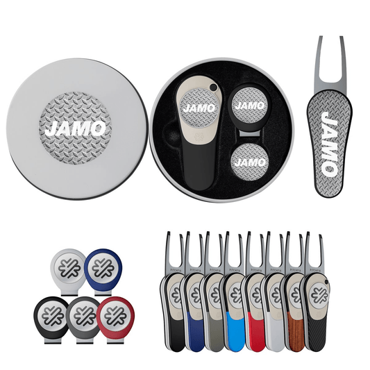 Pitchfix Accessories Pitchfix - XL 2.5 Golf Divot Tool Deluxe Gift Set w/ Hat Clip