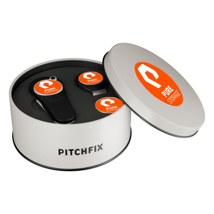 Pitchfix Golf Accessories One Size / Black Pitchfix - Original 2.0 Golf Divot Repair Tool Deluxe Gift Set w/ Hat Clip