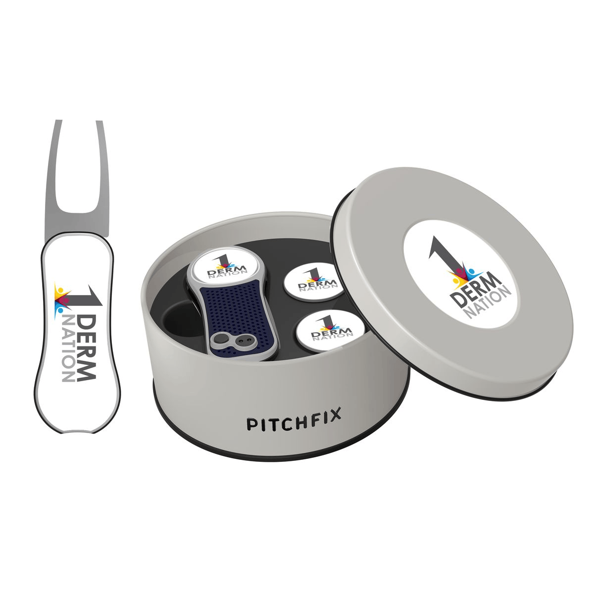 Pitchfix Golf Accessories One Size / Navy Pitchfix - XL Golf Divot Repair Tool Deluxe Gift Set