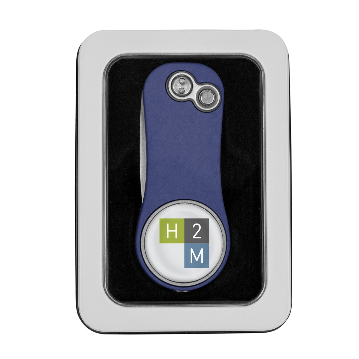 Pitchfix Golf Accessories One Size / Royal Blue Pitchfix - Hybrid 2.0 Golf Divot Tool w/ Window Tin