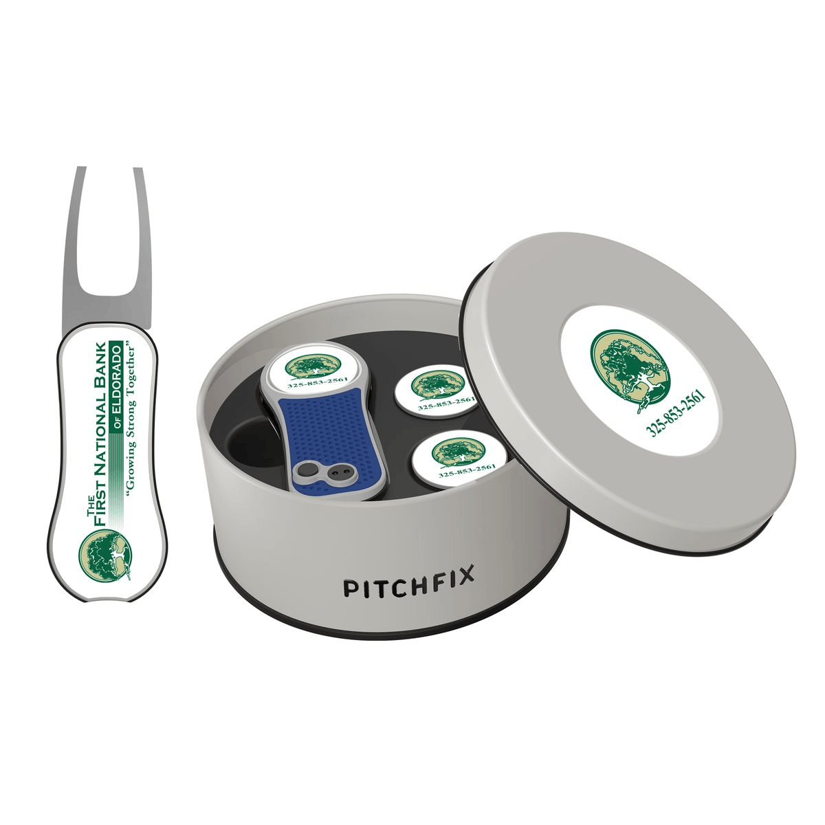 Pitchfix Golf Accessories One Size / Royal Blue Pitchfix - XL Golf Divot Repair Tool Deluxe Gift Set