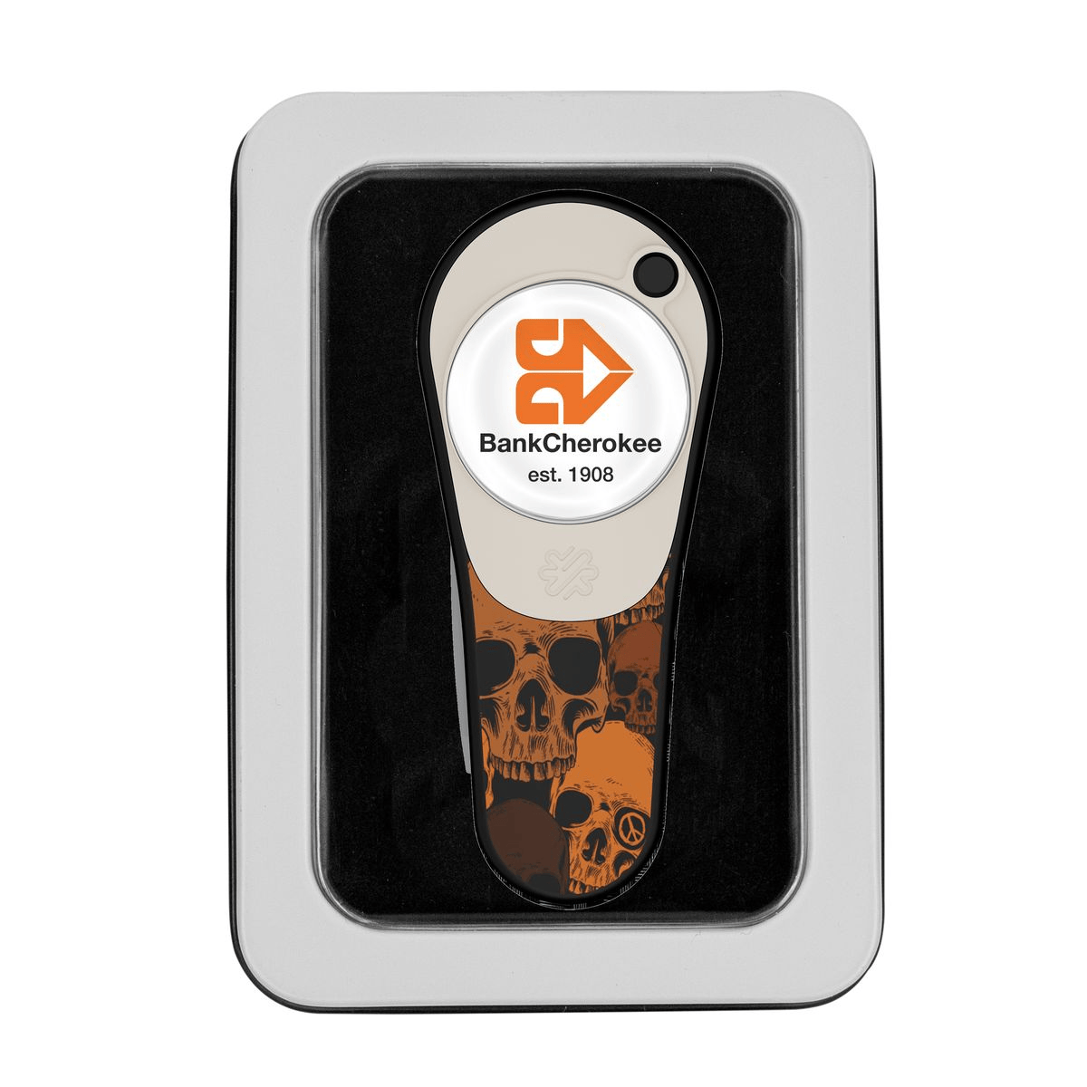 Pitchfix Golf Accessories One Size / Skull Pitchfix - Ultima Golf Divot Repair Tool w/ Window Tin