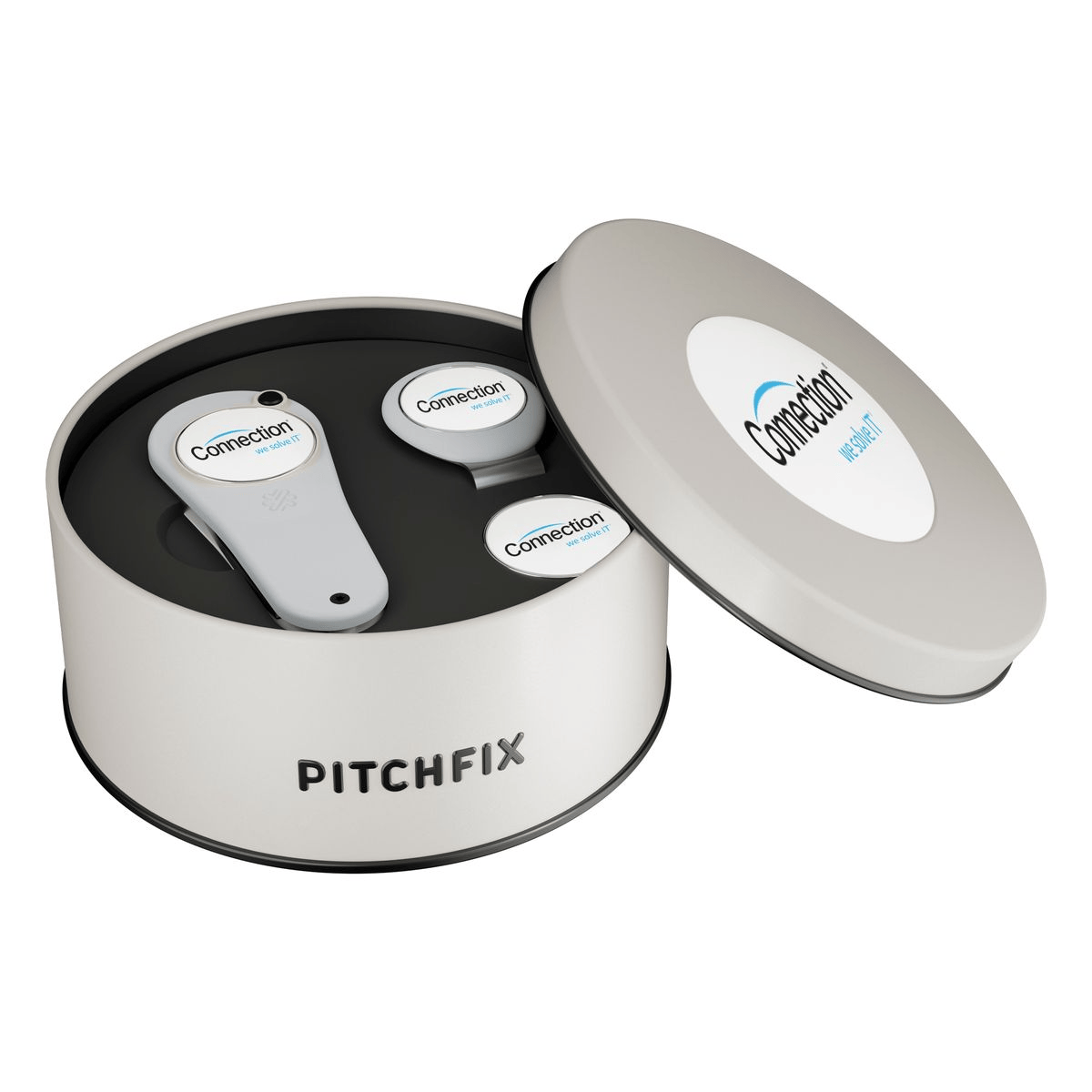 Pitchfix Golf Accessories One Size / White Pitchfix - Original 2.0 Golf Divot Repair Tool Deluxe Gift Set w/ Hat Clip