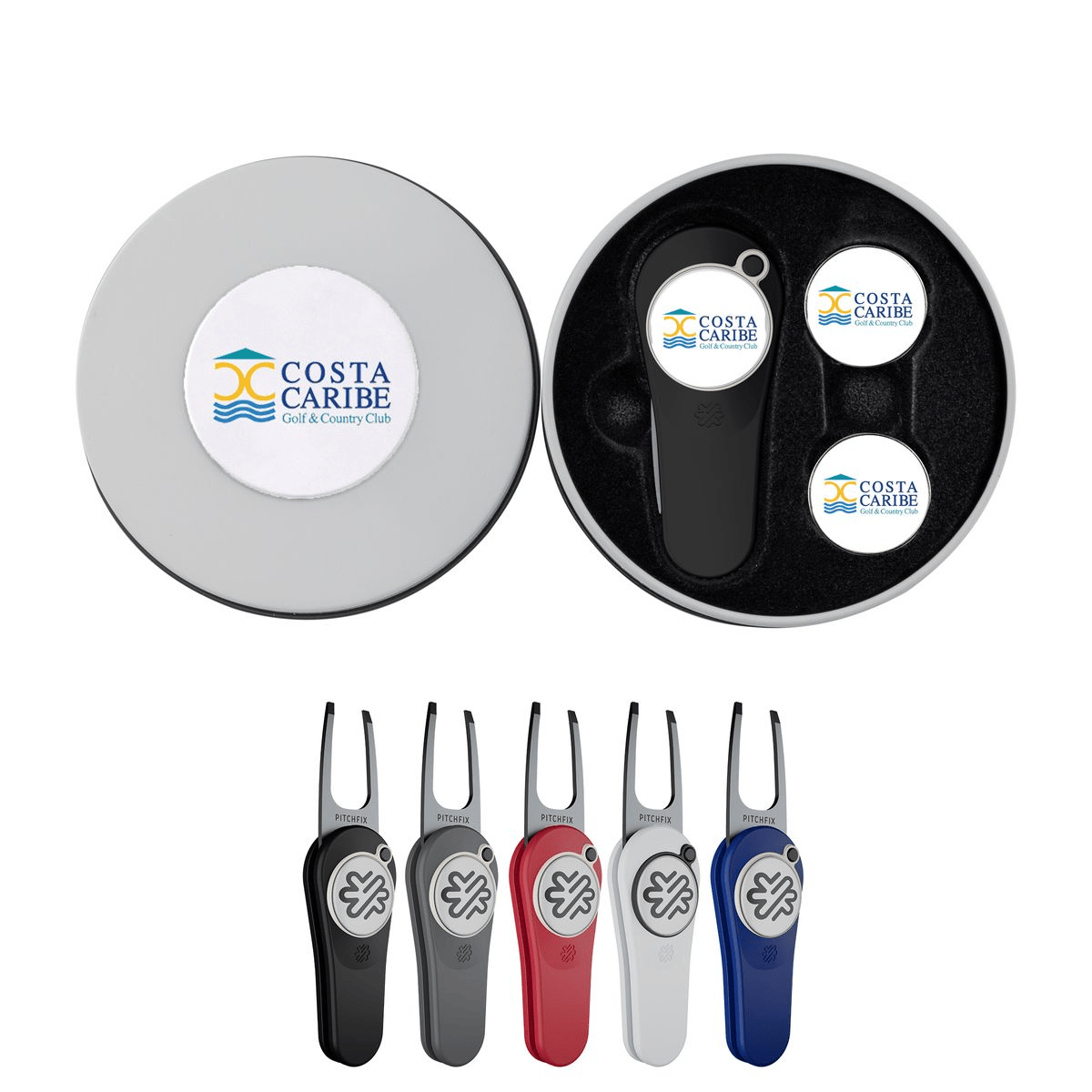 Pitchfix Golf Accessories Pitchfix - Original 2.0 Golf Divot Repair Tool Deluxe Gift Set