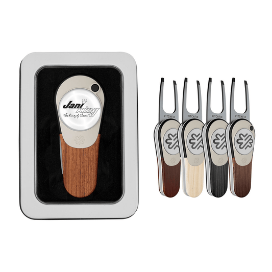 Pitchfix Golf Accessories Pitchfix - Woodie Golf Divot Repair Tool w/ Window Tin