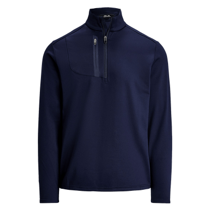Polo by Ralph Lauren Layering S / Refined Navy Polo by Ralph Lauren - Men's Luxury Performance Drive 1/4-Zip