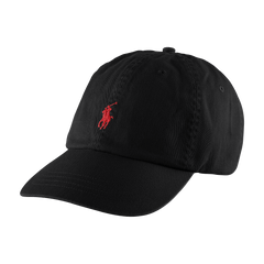 Polo Ralph Lauren Headwear One Size / Polo Black Polo Ralph Lauren - Cotton Chino Baseball Cap
