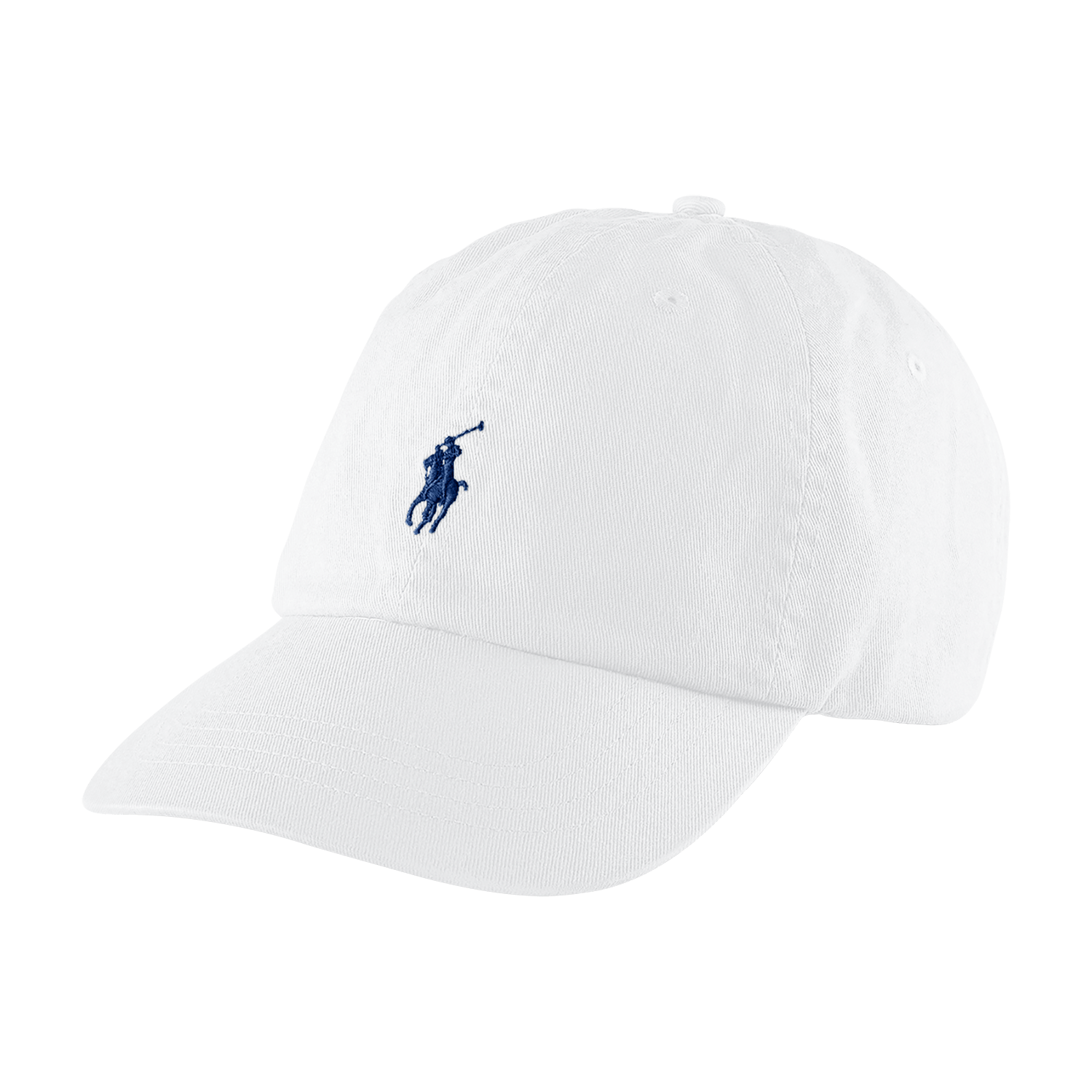 Polo Ralph Lauren Headwear One Size / White Polo Ralph Lauren - Cotton Chino Baseball Cap