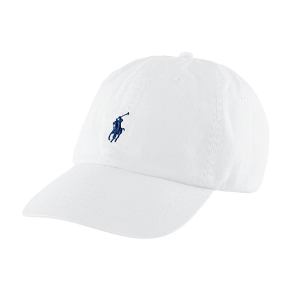 Polo Ralph Lauren Headwear One Size / White Polo Ralph Lauren - Cotton Chino Baseball Cap