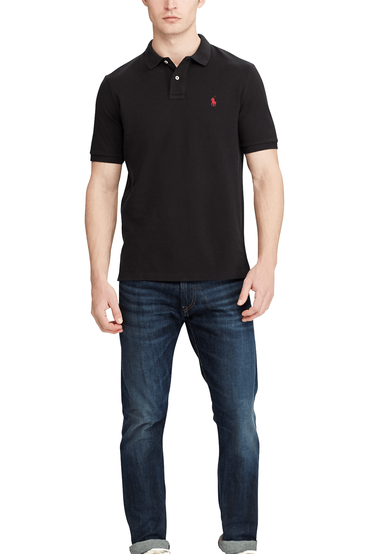 Polo Ralph Lauren Polos S / Polo Black Polo Ralph Lauren - Men's Classic Mesh Polo