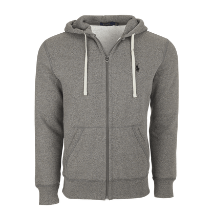 Polo Ralph Lauren Sweatshirts S / Alaskan Heather Polo Ralph Lauren - Cotton-Blend-Fleece Hoodie