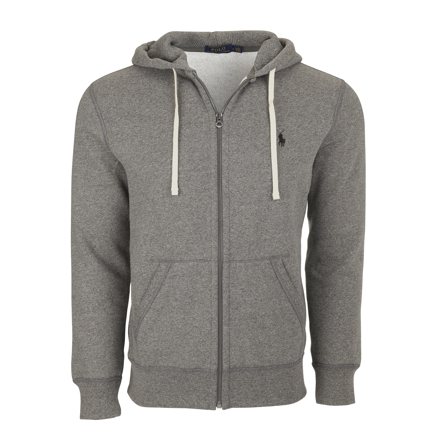 Polo Ralph Lauren Sweatshirts S / Alaskan Heather Polo Ralph Lauren - Cotton-Blend-Fleece Hoodie