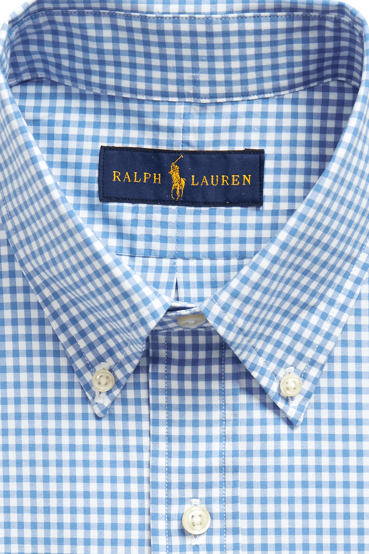 Polo by Ralph Lauren - Men's Classic Fit Checked Poplin Sport Shirt Polo by Ralph Lauren - Men's Classic Fit Checked Poplin Sport Shirt