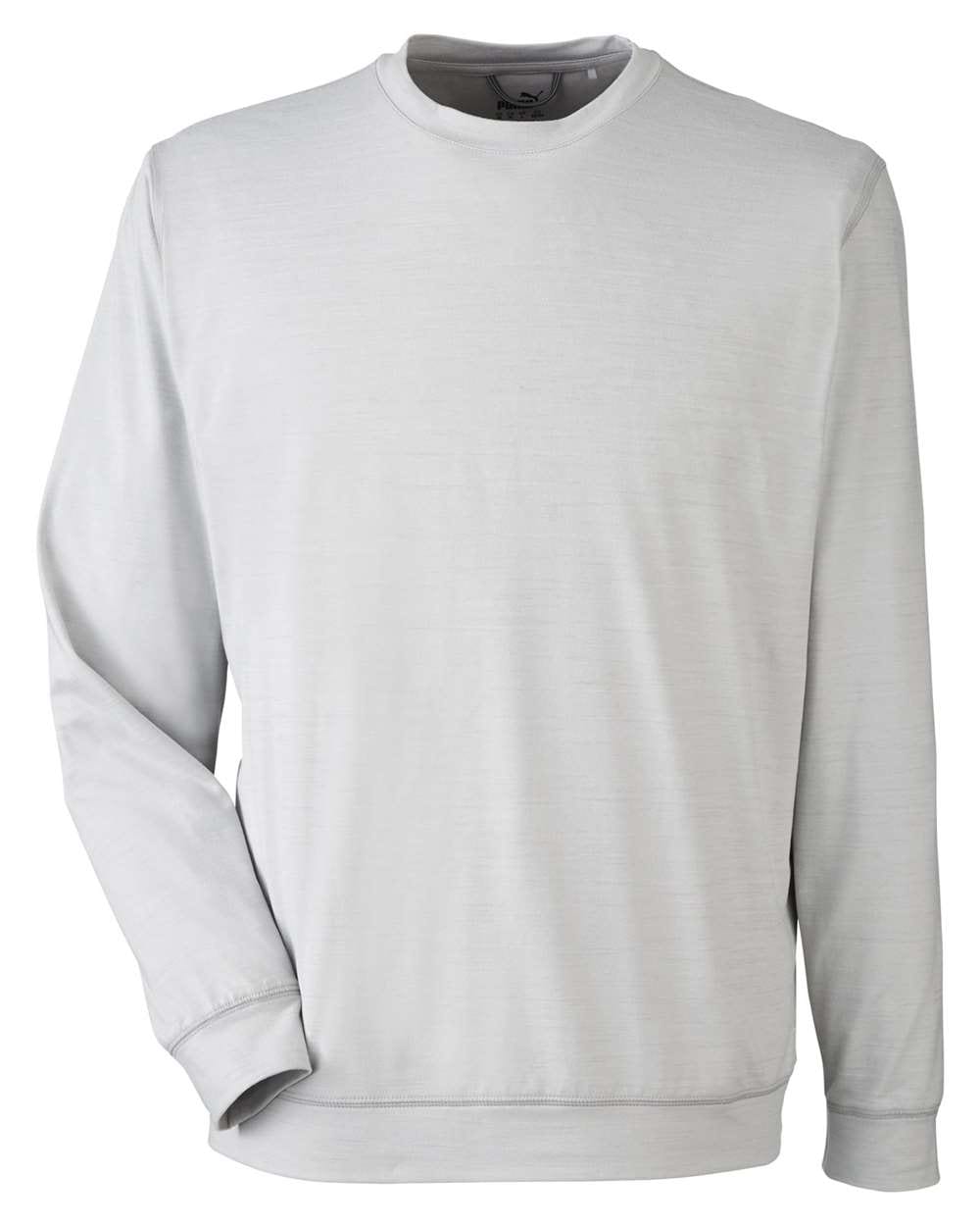 Puma Golf Knit Top S / High Rise Heather Puma - Men's Cloudspun Crew