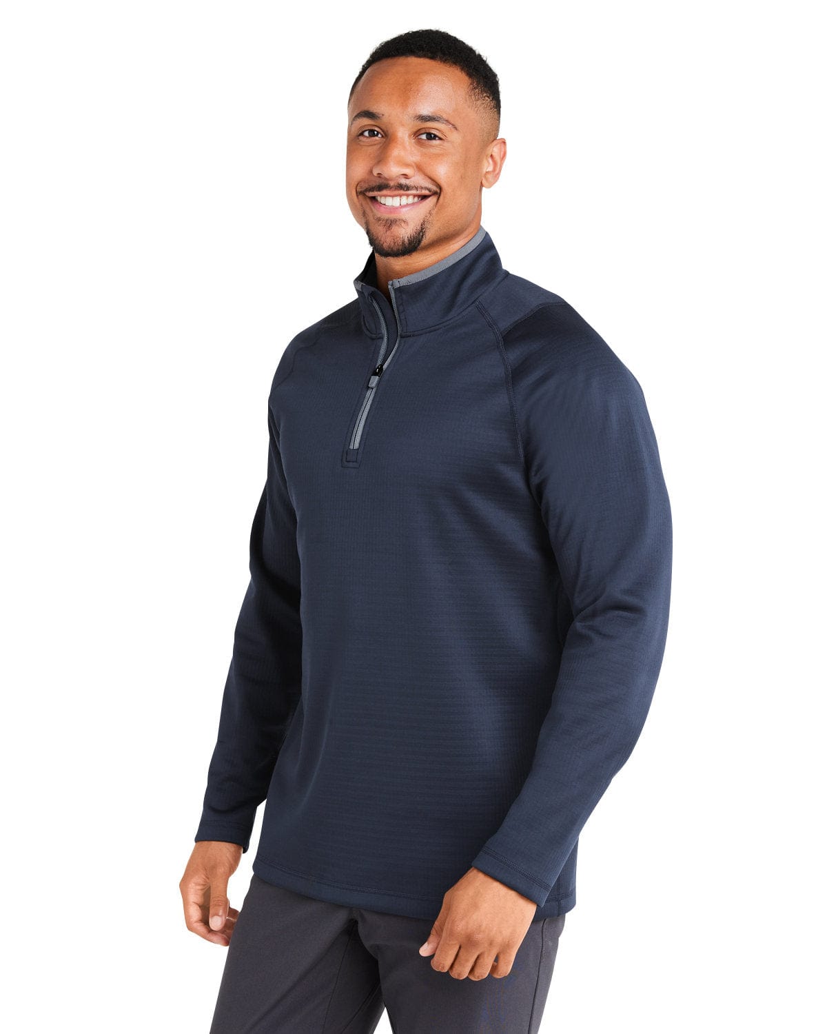 Puma Golf Layering Puma - Men's Waffle Fleece Quarter-Zip