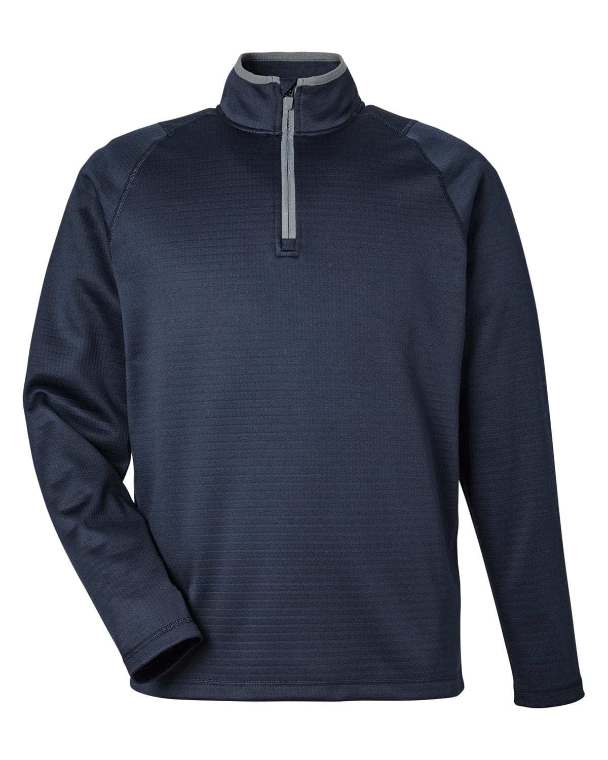★SATUR★ W Lawton Waffle Collar Track Zip-Up Jacket Navy Lawton Waffle Collar Track Zip-up Jacket - Navy