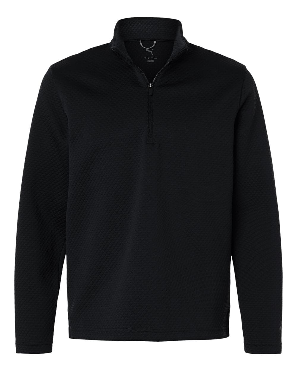 Puma Golf Layering S / Puma Black Puma - Men's Pebble Quarter-Zip Pullover