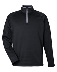 Puma Golf Layering S / Puma Black Puma - Men's Waffle Fleece Quarter-Zip