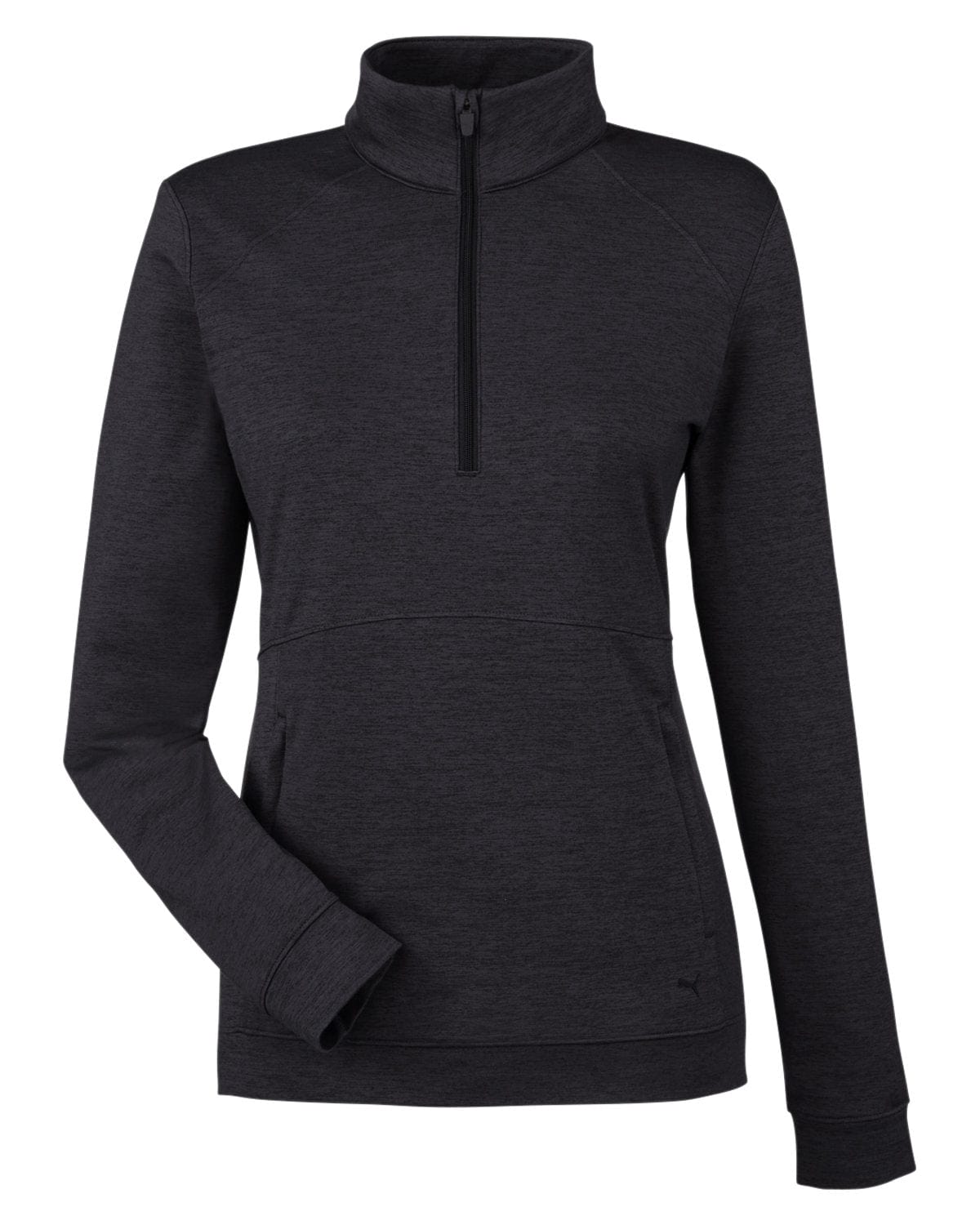 Puma Golf Layering S / Puma Black Puma - Women's Cloudspun Rockaway Quarter-Zip