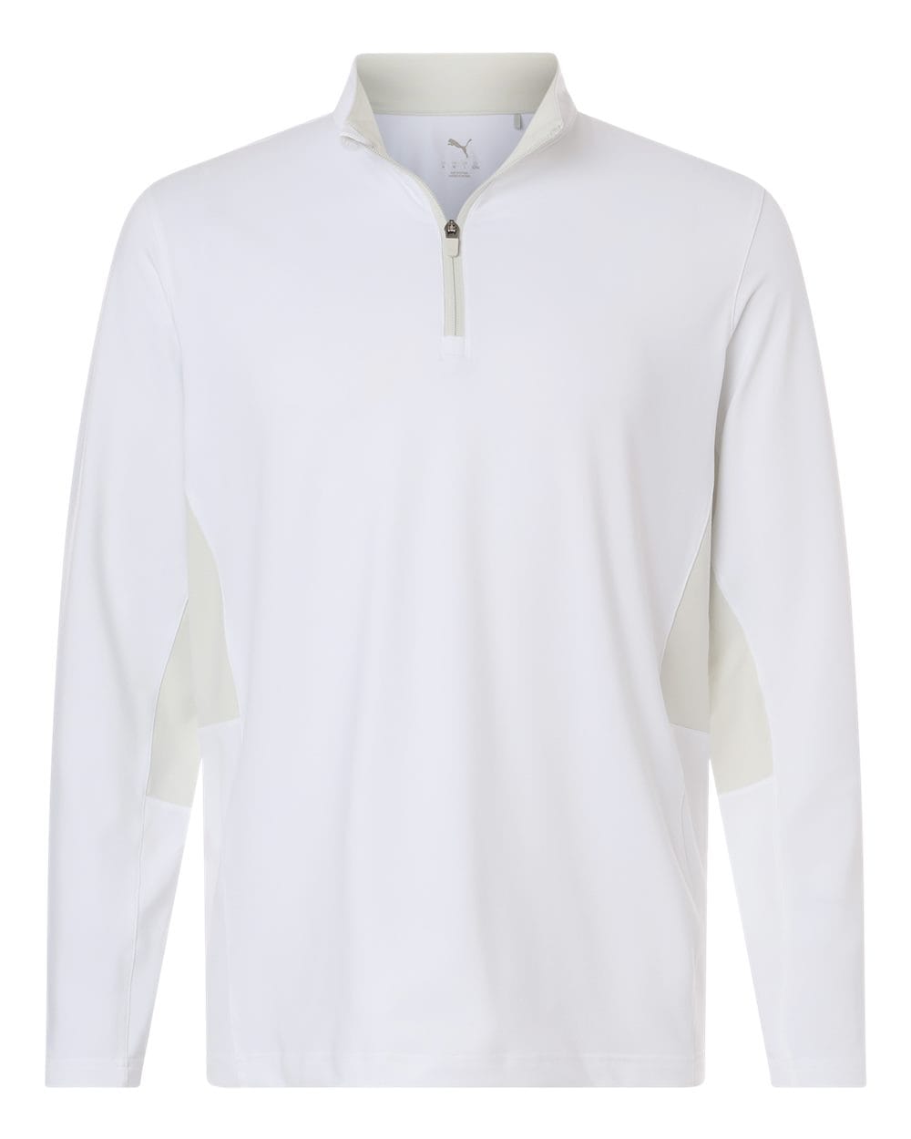 Puma Golf Layering S / White Glow Puma - Men's Pure 2.0 Quarter-Zip
